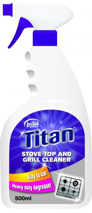 Titan Stovetop & Grill Cleaner 12x500ml