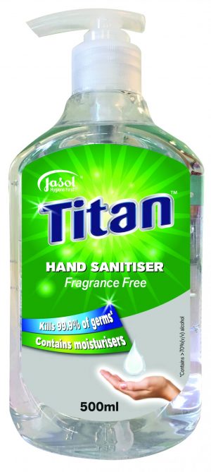 Titan Hand Sanitiser 12x500ml