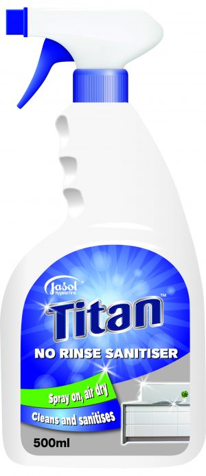 Titan No Rinse Sanitiser 12x500ml
